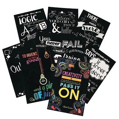 S&S® Worldwide Motivational Velvet Art Posters, 8ct.