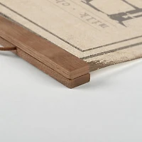 Farm Fresh 20" x 24" Teak Hanging Canvas