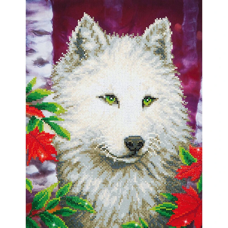 Diamond Dotz® White Wolf Diamond Painting Kit