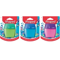Assorted Maped® Shaker 2 Hole Pencil Sharpener, 25ct.