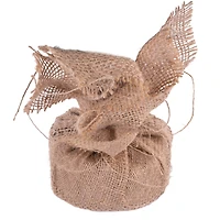 4ft. Unlit Pine Artificial Christmas Tree in Burlap Base