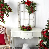 16" Holiday Candelabrum Artificial Arrangement