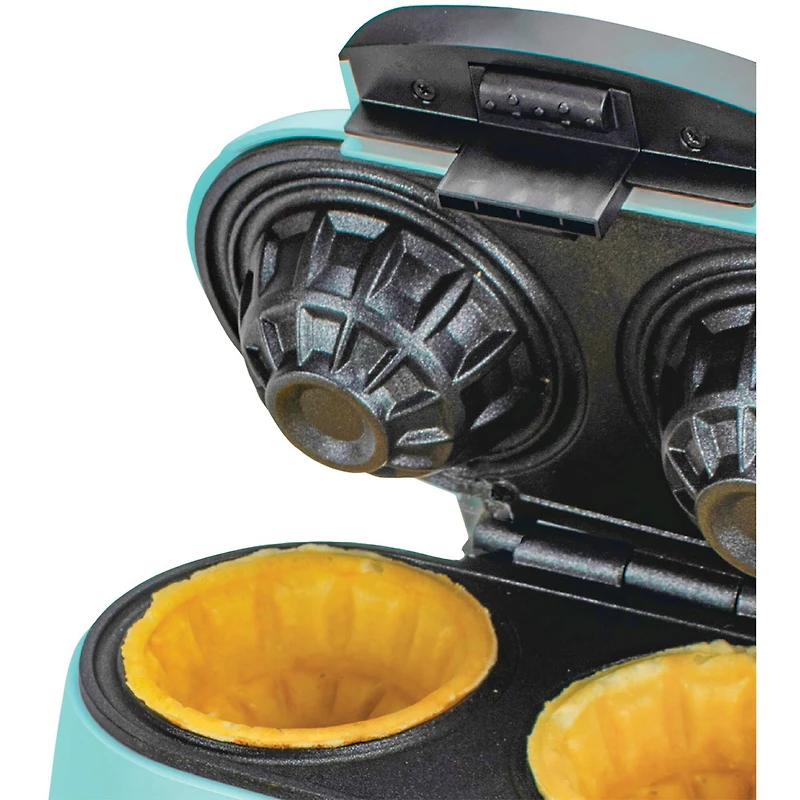 Brentwood Blue Double Waffle Bowl Maker