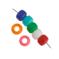 John Bead 9mm Assorted Opaque Plastic Pony Beads, 1,000ct.