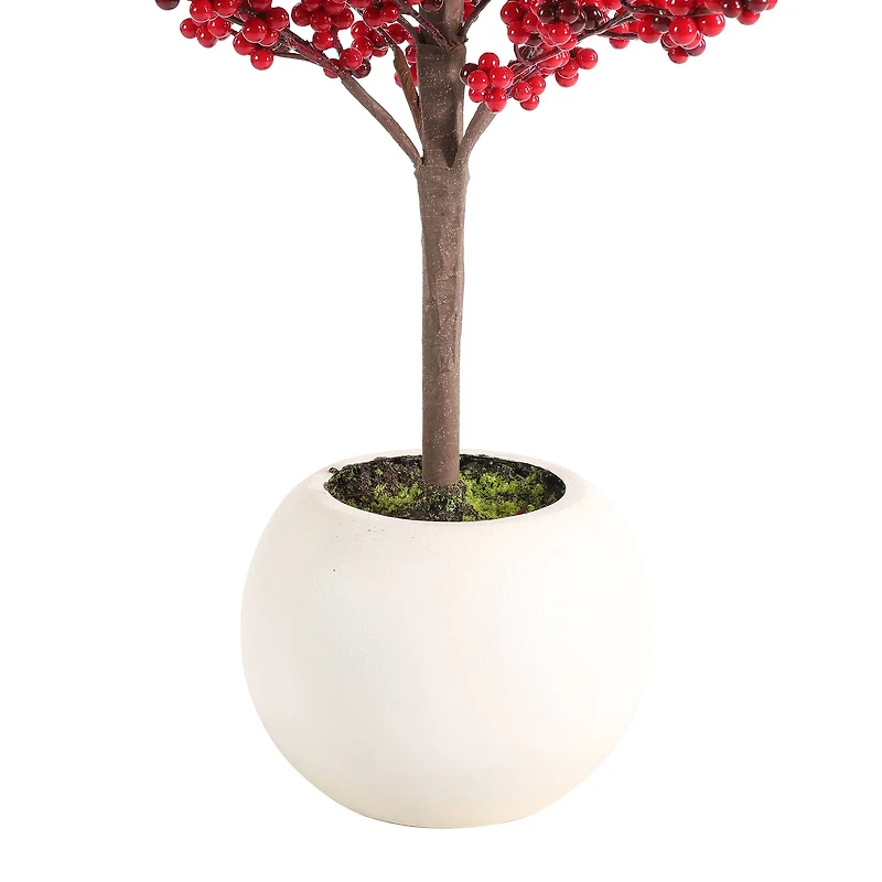 Glitzhome® 41"H Chirstmas Berry Porch Tree