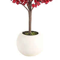 Glitzhome® 41"H Chirstmas Berry Porch Tree