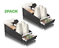 Mind Reader Black Single Serve Coffee Pod Organizer, 2ct.
