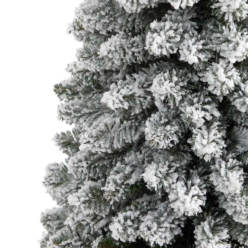 5ft. Unlit Flocked Artificial Christmas Tree