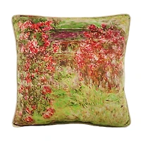 16" Impressionist Floral Softline Throw Pillow by Ashland®