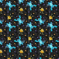 Disney® Monsters, Inc. Mike & Sully Cotton Fabric