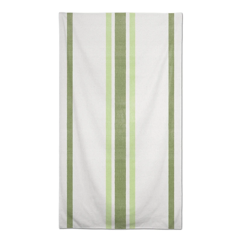 Green Market Stripes 2 58" x 102" Tablecloth