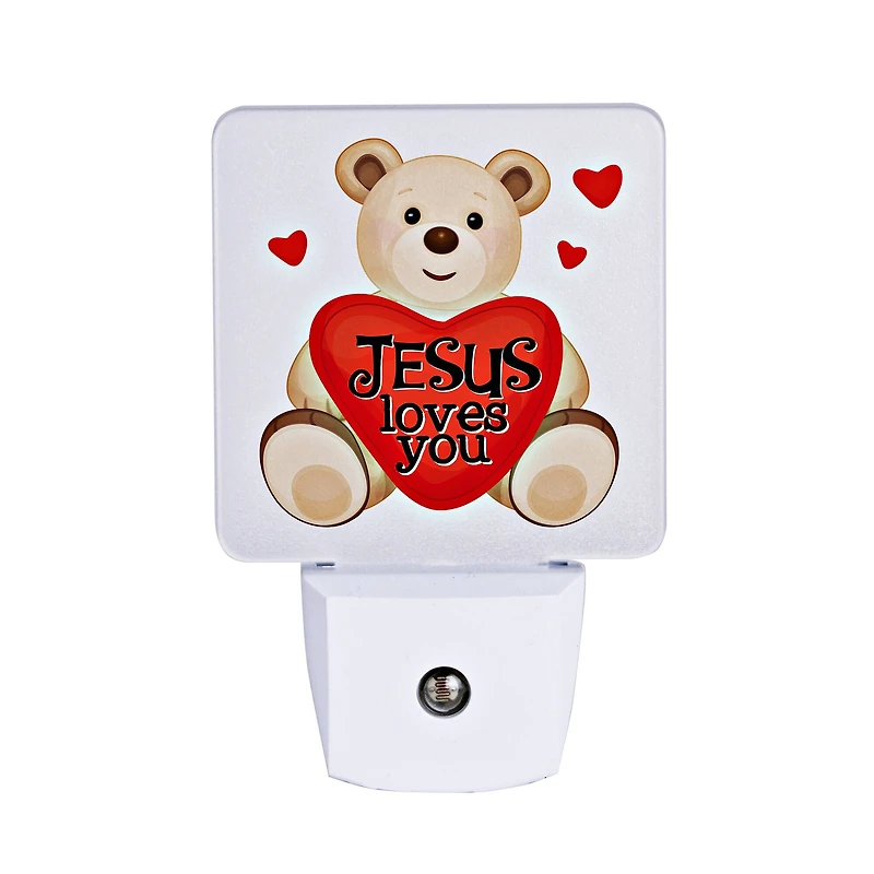Let Your Light Shine Jesus Loves You Night Light