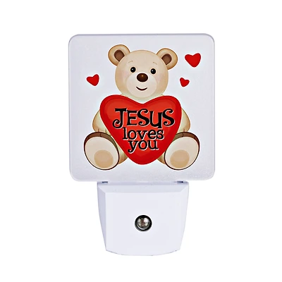 Let Your Light Shine Jesus Loves You Night Light