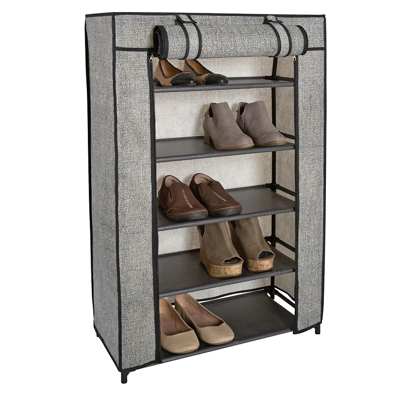 Simplify -Tier Shoe Organizer with Cover