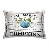 Stupell Industries Fall Market with Arrow Outdoor Printed Pillow