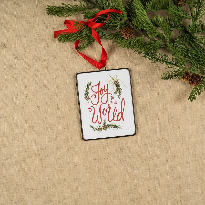 12ct. Holiday Sentiment Ornament