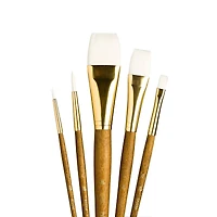 Princeton™ RealValue™ White Taklon Brush Set With 1" Wash
