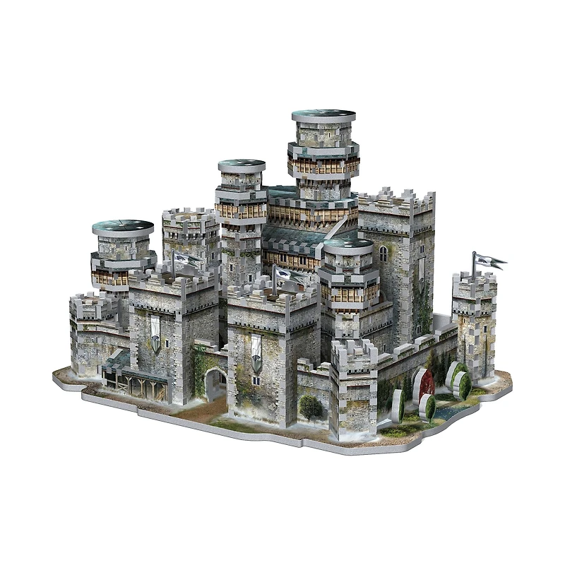 Game of Thrones - 2 3D Puzzles: The Red Keep and Winterfell: 1755 Pcs
