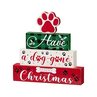 Glitzhome® 12" LED Lighted Pet Block Word Sign