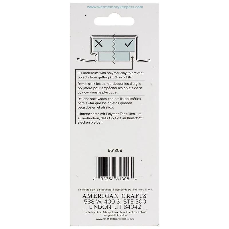 We R Memory Keepers® Mold Press Polymer Clay 2oz