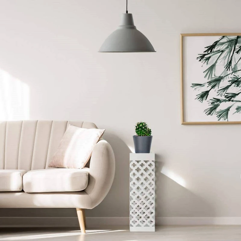 NEX™ White Square Umbrella Stand Rack