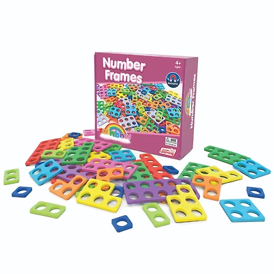 Junior Learning® Rainbow Number Frames Magnetic Activities Learning Set