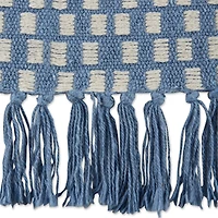 DII® Stonewash Blue Urban Check Throw