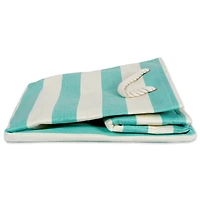 DII® 16" Striped Woven Paper Storage Cube