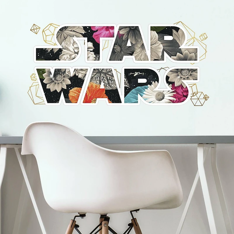 RoomMates Star Wars™ Floral Logo Peel & Stick Giant Wall Decals