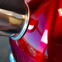 Mr. Coffee Claredale 1.7qt. Red Stainless Steel Whistling Tea Kettle with Nylon Handle