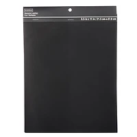 6 Pack: Black Leather Trim Piece by ArtMinds™, 8.5" x 11"