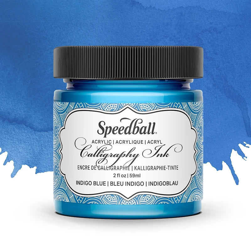 Speedball® 2oz. Indigo Blue Calligraphy Ink