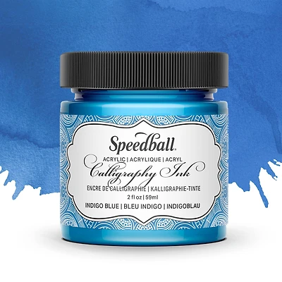 Speedball® 2oz. Indigo Blue Calligraphy Ink