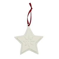 4" DIY Ceramic Snowflake Star Ornament by Make Market®
