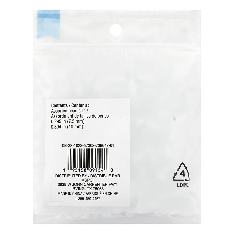 Mixed Faceted Beads, 260ct. by Creatology™