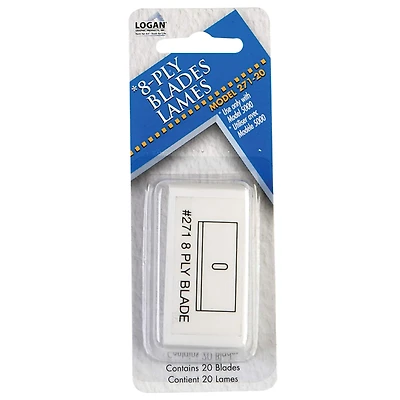 Logan® #271 Mat Cutter Blades, 20ct.