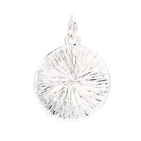Silver Plated Antique Flowers Charm by Bead Landing™