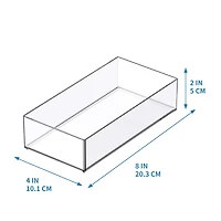 8" x 4" Clear Stacking Storage Tray by Simply Tidy™