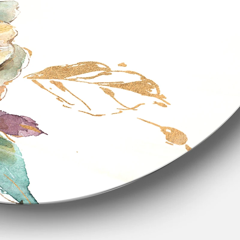 Designart - Farmhouse Bird on Flower Branch