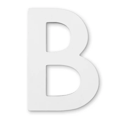 5.5" White MDF Letter by Make Market