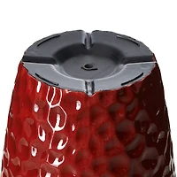 Glitzhome® 23.75" Eco-Friendly Honeycomb Textured Tall Plastic Planters