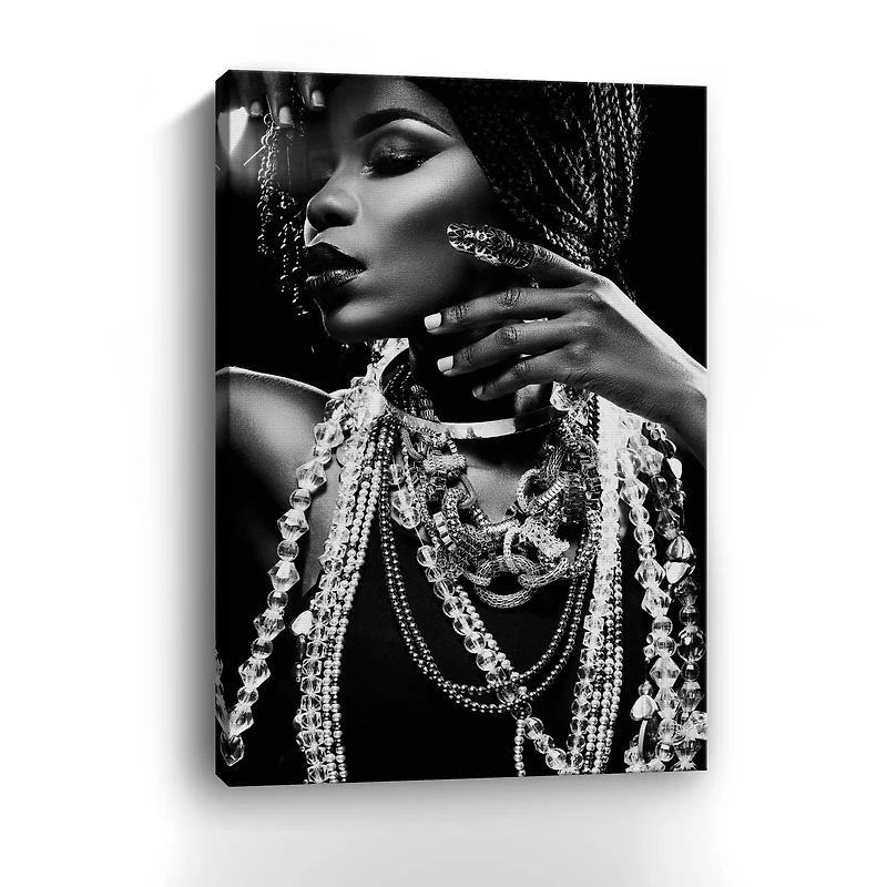 Glitter Canvas Giclee