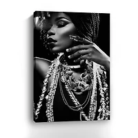 Glitter Canvas Giclee