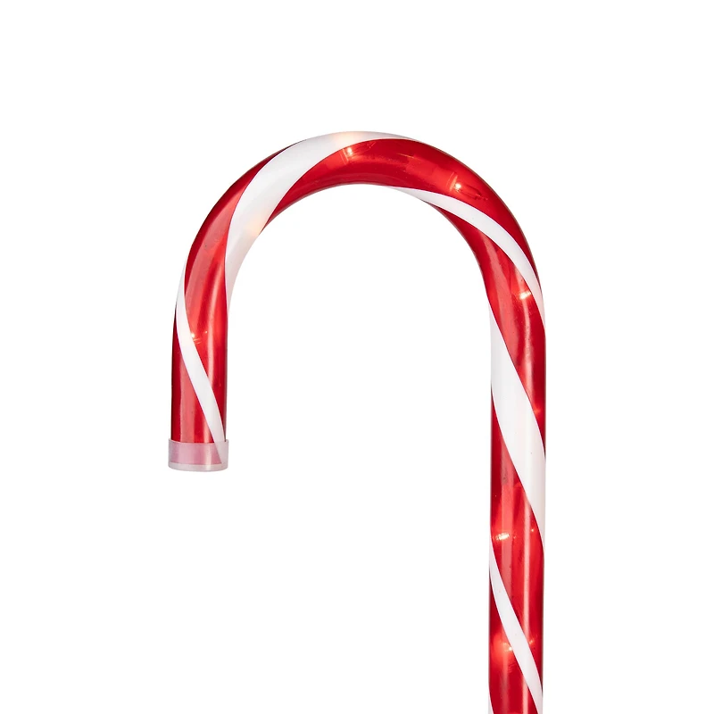 2ft. Red & White Lighted Candy Cane Christmas Light Set