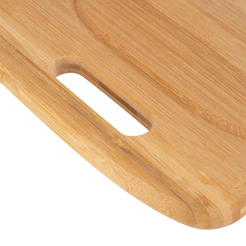 Kitchen Details Large Curved Bamboo Cutting Board