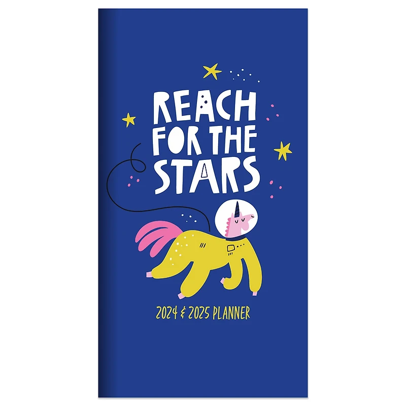 2024-2025 Unicorns & Stars Monthly Pocket Planner