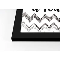 Creep It Real Black Framed Print Wall Art