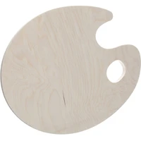 Good Wood by Leisure Arts 14" Birchwood Painter's Palette
