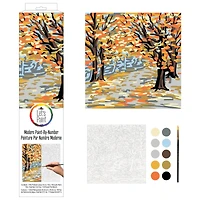 Plaid® Fall Landscape Paint-By-Number Kit