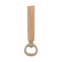 Hello Honey® Mango Wood & Brass Bottle Opener